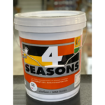 สีน้ำโฟร์ซีซั่นกึ่งเงาเช็ดล้างได้ AG1000 สีขาว 18 ลิตร