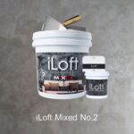 สีปูนขัดมันสำเร็จรูปสูตรผสมเสร็จ สีดำ เบอร์ 2 5.5 กก.