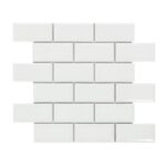 ART MOSAIC รุ่น Brick Glossy White 295.5 X 291 X 5.5 Mm. เคลือบเงา