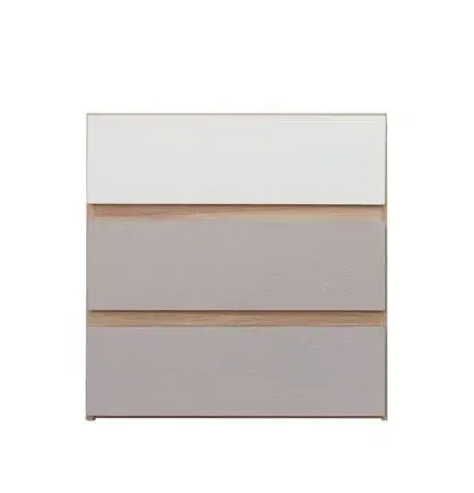 ตู้ลิ้นชัก 3 ลิ้นชัก FURDINI FINE สีลายไม้/ครีมผ้า/ขาวผ้า