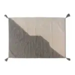 พรมปูพื้น Chennile Kinley Modern KASSA HOME รุ่น T516-1B-M-GY ขนาด 180 x 120 ซม. สีขาว - เทา