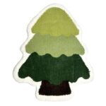 พรม HOME LIVING STYLE X-MAS TREE 75x90 ซม. สีเขียว