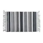 พรมปูพื้น Krizia KASSA HOME รุ่น 551-01-V1 ขนาด 120 x 180 ซม. สีดำ