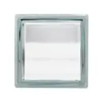 อิฐแก้ว 19x19x8 ซม. ช้างแก้ว หยาดเพชร NEXT สีใส