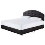 ฐานรองหัวเตียง 5 ฟุต DUNLOPILLO BASIC4 สี DARK BROWN