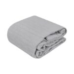 ผ้าคลุมเตียง 6 ฟุต HOME LIVING STYLE MARCO สี GREY