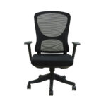 SMART OFFICE เก้าอี้สำนักงาน ชนิดผ้า รุ่น Tyson สีดำ