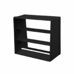 ชั้นวางรองเท้าเหล็ก 3 ชั้น SPACEMAKER A3-005-B 59.9X29.2X48.4 ซม. สีดำ