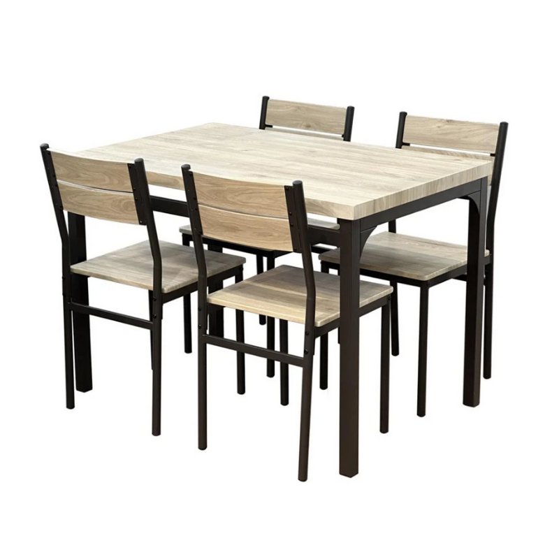 ชุดโต๊ะอาหาร 4 ที่นั่ง FURDINI DELIGHT สีเมเปิ้ล