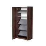 ตู้วางรองเท้า RINA HEY รุ่น ALFA/60 สีวอลนัทเข้ม