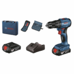 สว่านไร้สาย (พร้อมแบตเตอรี่+ชุดดอกสว่าน/ดอกไขควง) BOSCH GSB185-LI SET+ACE23 13 มม. 18 โวลต์