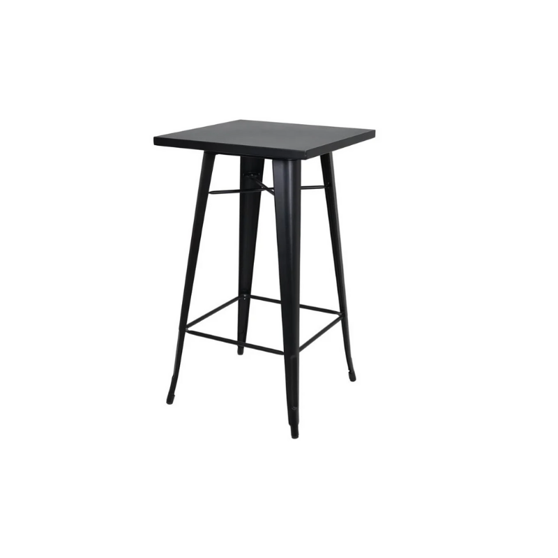 โต๊ะบาร์สนามเหล็ก SPRING MAXX สีดำ