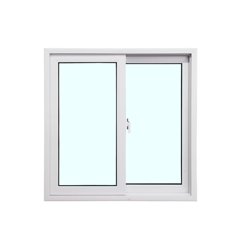 ALUGUARD หน้าต่างไวนิล 2 บานเลื่อน 100x100 รุ่น LITE สีขาว