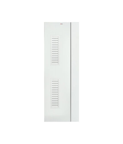 BATHIC ประตูUPVC ห้องน้ำ 70x200 เซนติเมตร รุ่น BG6 สีขาว (เจาะลูกบิด)
