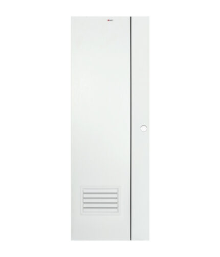 BATHIC ประตูห้องน้ำ UPVC 70x200 ซม. รุ่น BG1 สีขาว (เจาะ)